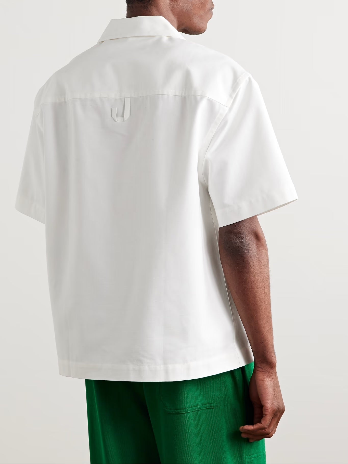 JACQUEMUS LA CEHMISE JEAN CAMP SHIRT
