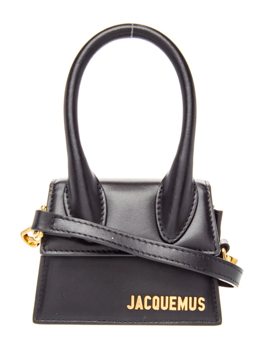 JACQUEMUS LEATHER LE CHIQUITO MINI BAG