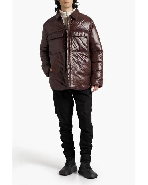 JIL SANDER QUILTED SHELL DOWN JACKET