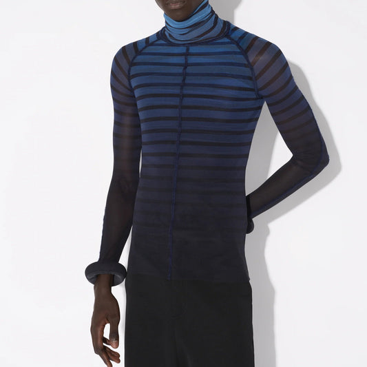 JEAN PAUL GAULTIER THE 3D STRIPED TOP