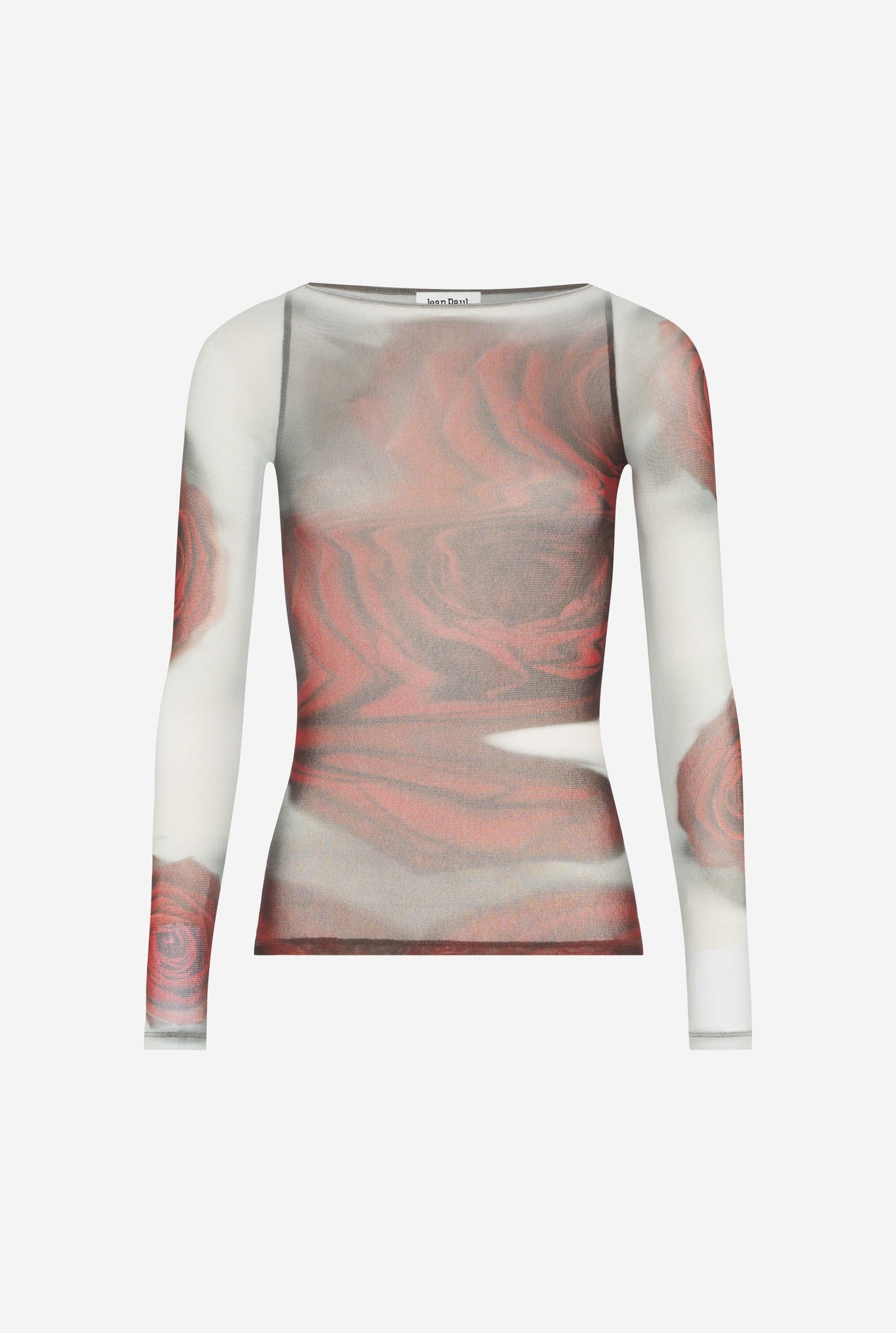 JEAN PAUL GAULTIER THE BLURRY ROSES TOP