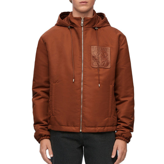 LOEWE HOODED ANAGRAM PUFFER JACKET