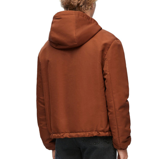 LOEWE HOODED ANAGRAM PUFFER JACKET