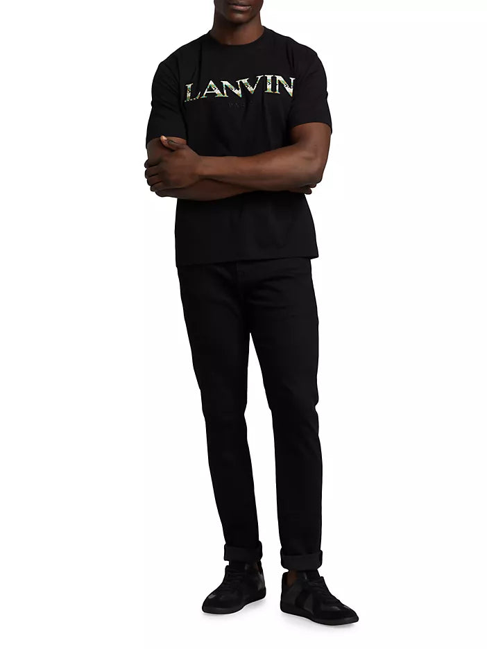 LANVIN CURB LOGO TEE