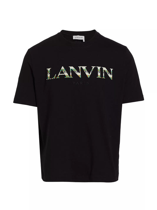 LANVIN CURB LOGO TEE