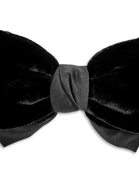 LANVIN PARIS VELVET PRE TIED BOWTIE