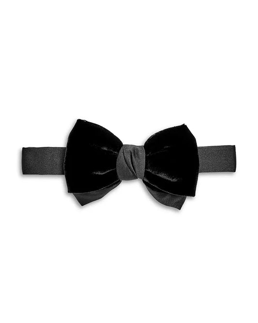 LANVIN PARIS VELVET PRE TIED BOWTIE