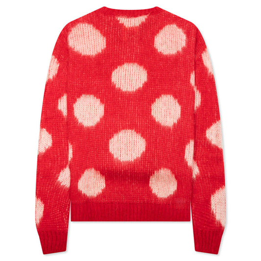 MARNI POLKA DOT MOHAIR BLEND SWEATER