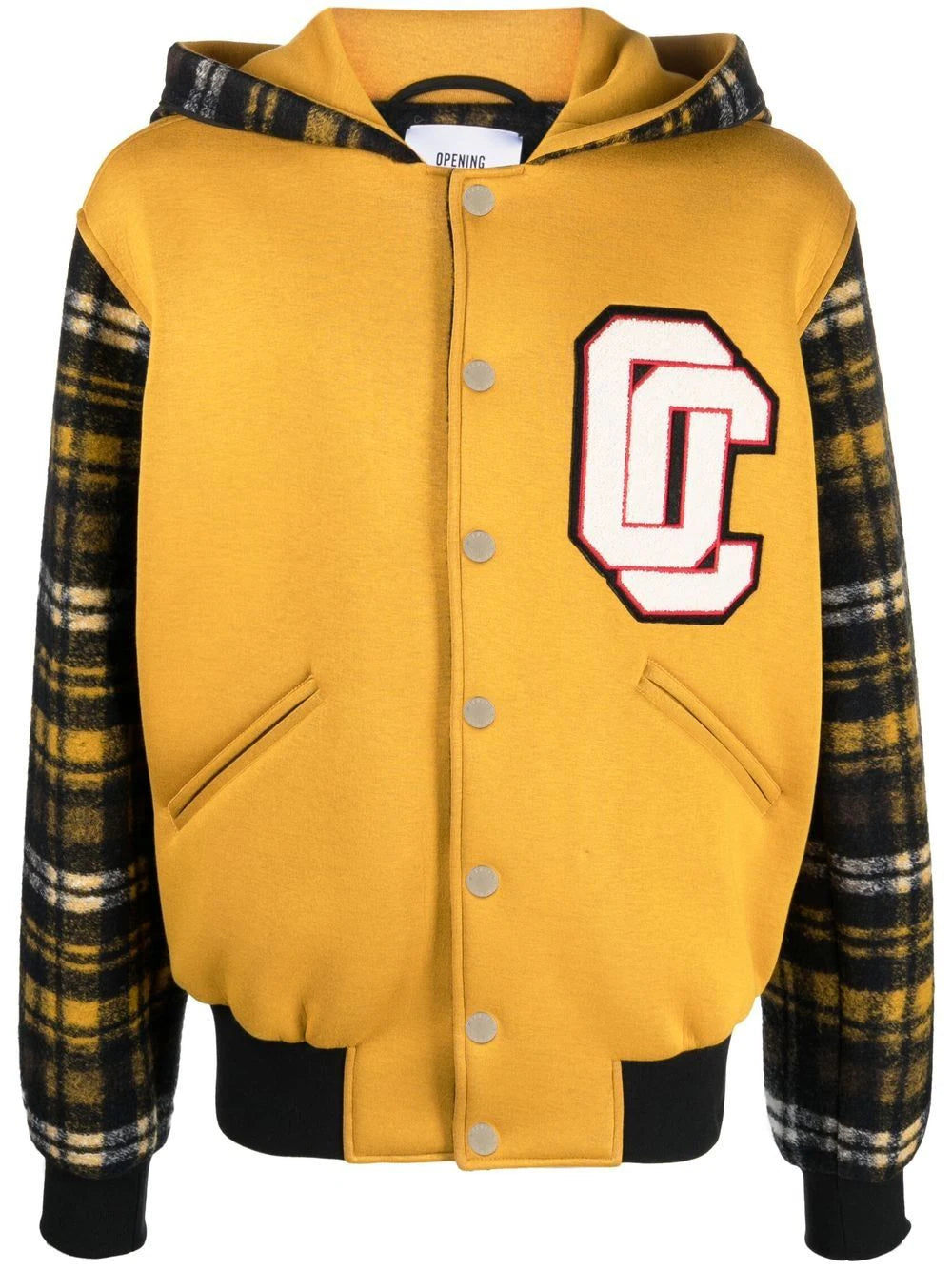 OPENING CEREMONY LOGO PATCH VARSITY JACKET