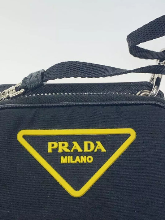 PRADA NECK POUCH WITH STRAP