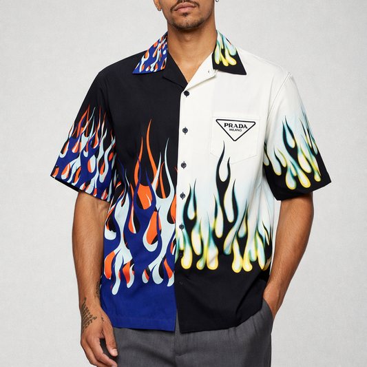 PRADA DOUBLE MATCH SHIRT (2021 COLLECTION)