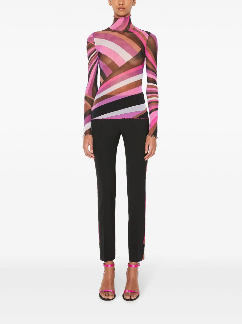 PUCCI IRIDE PRINT TOP