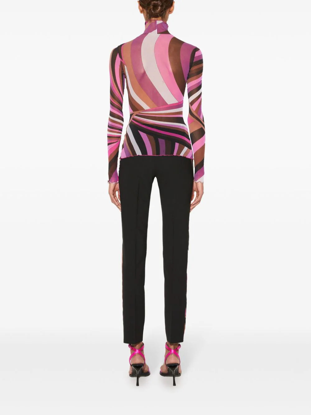 PUCCI IRIDE PRINT TOP