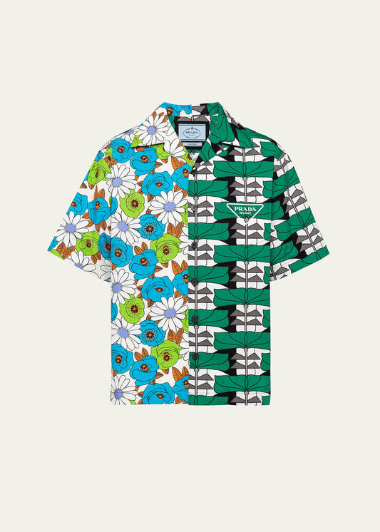 PRADA DOUBLE MATCH SHIRT (2022 COLLECTION)