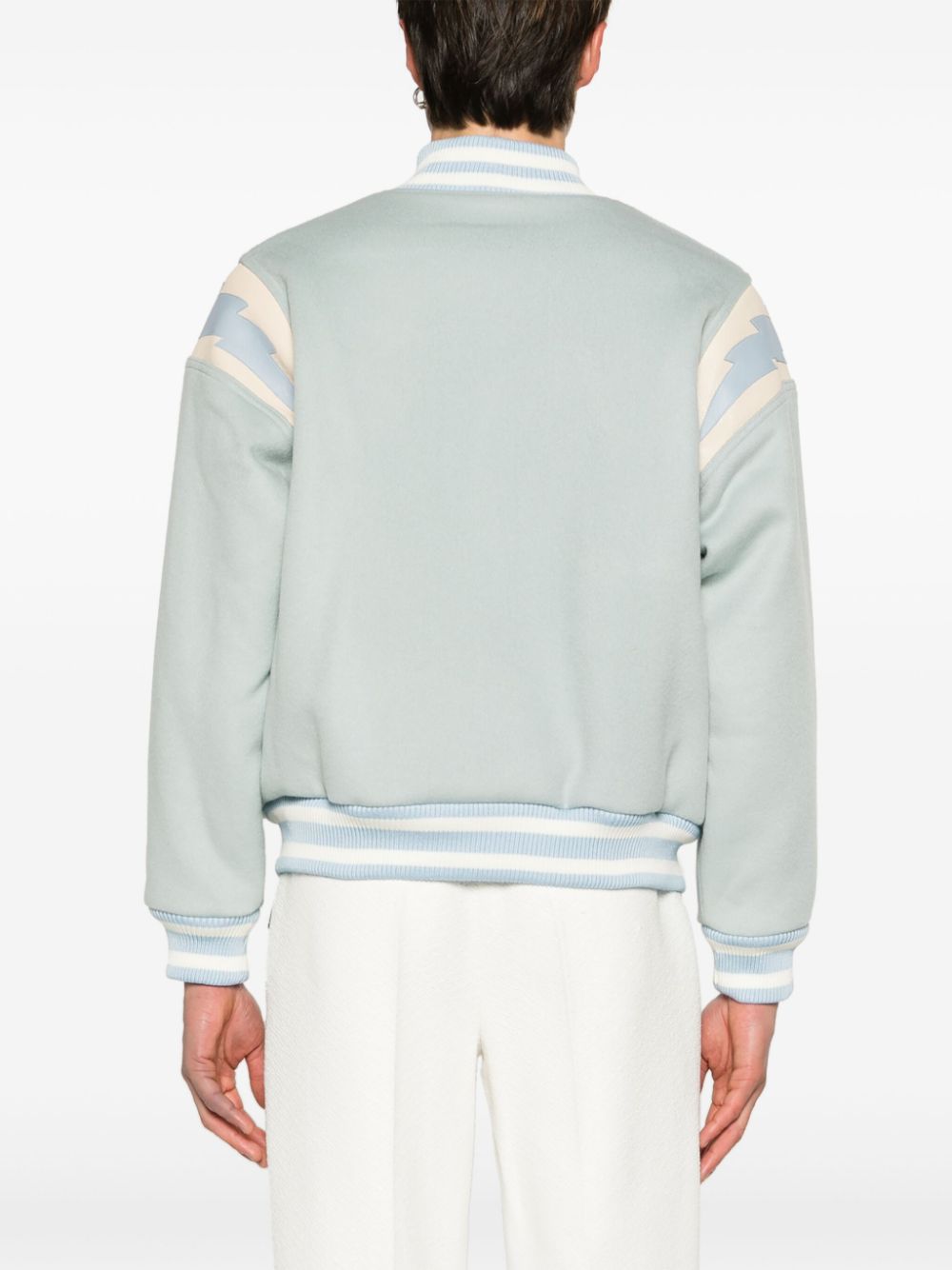 RHUDE LIGHTNING VARSITY JACKET