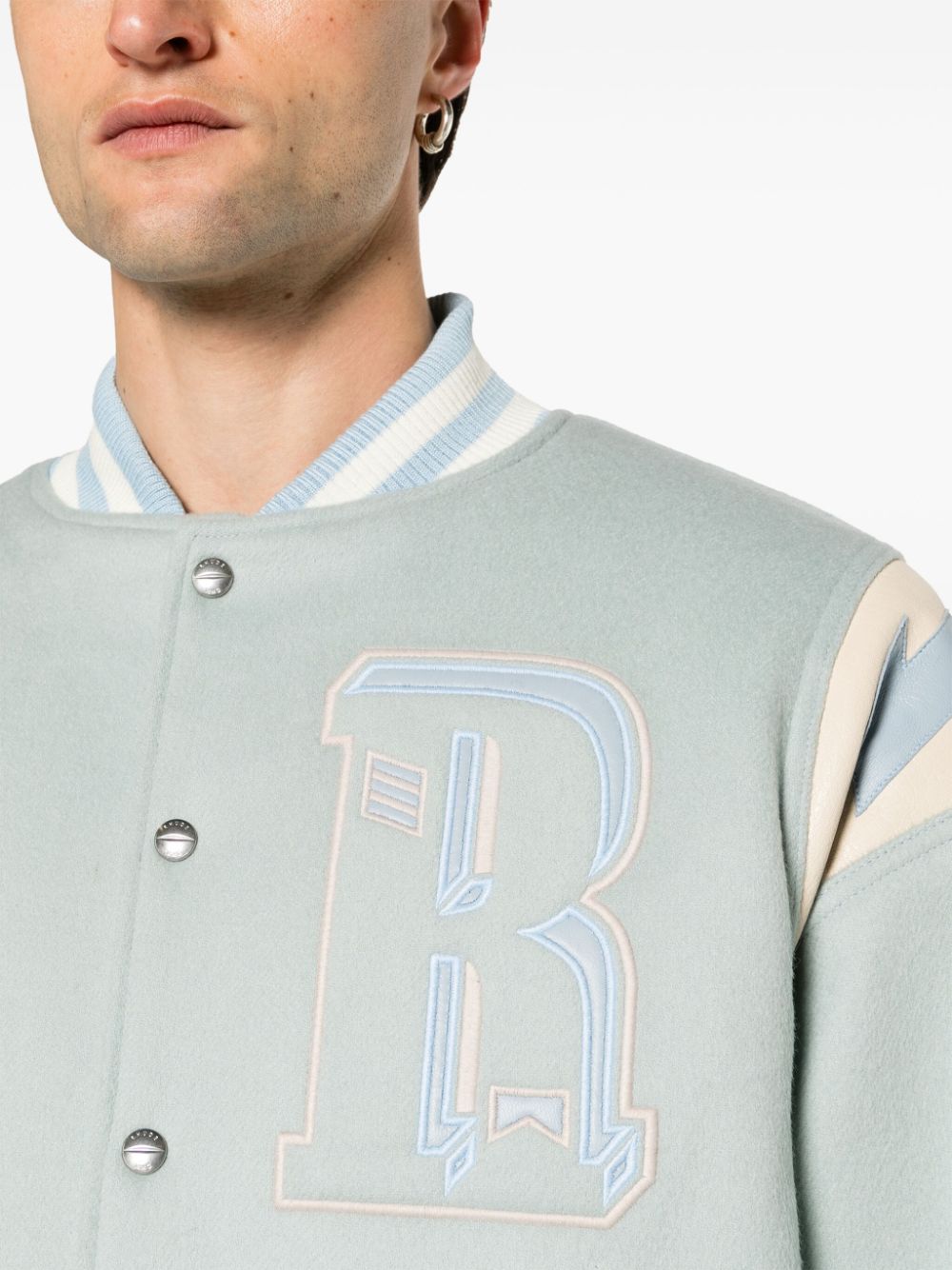 RHUDE LIGHTNING VARSITY JACKET