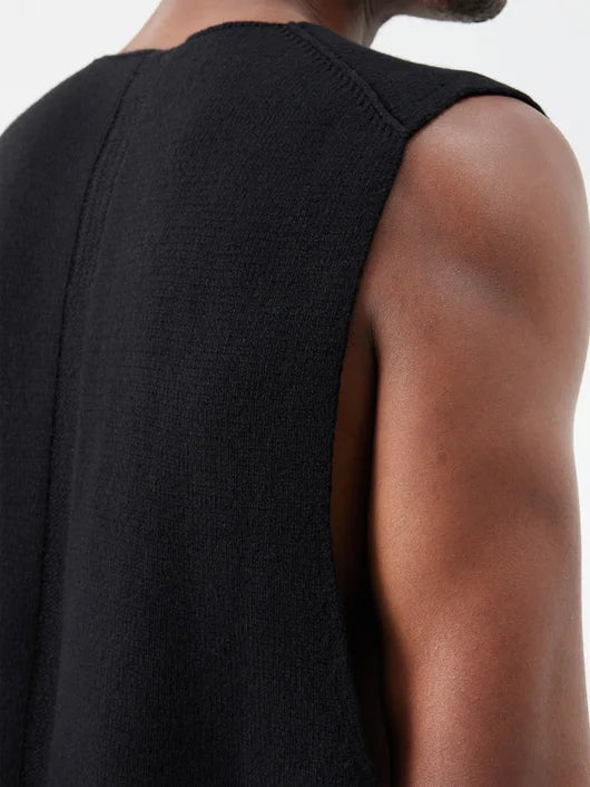 RICK OWENS CASHMERE SWEATER VEST