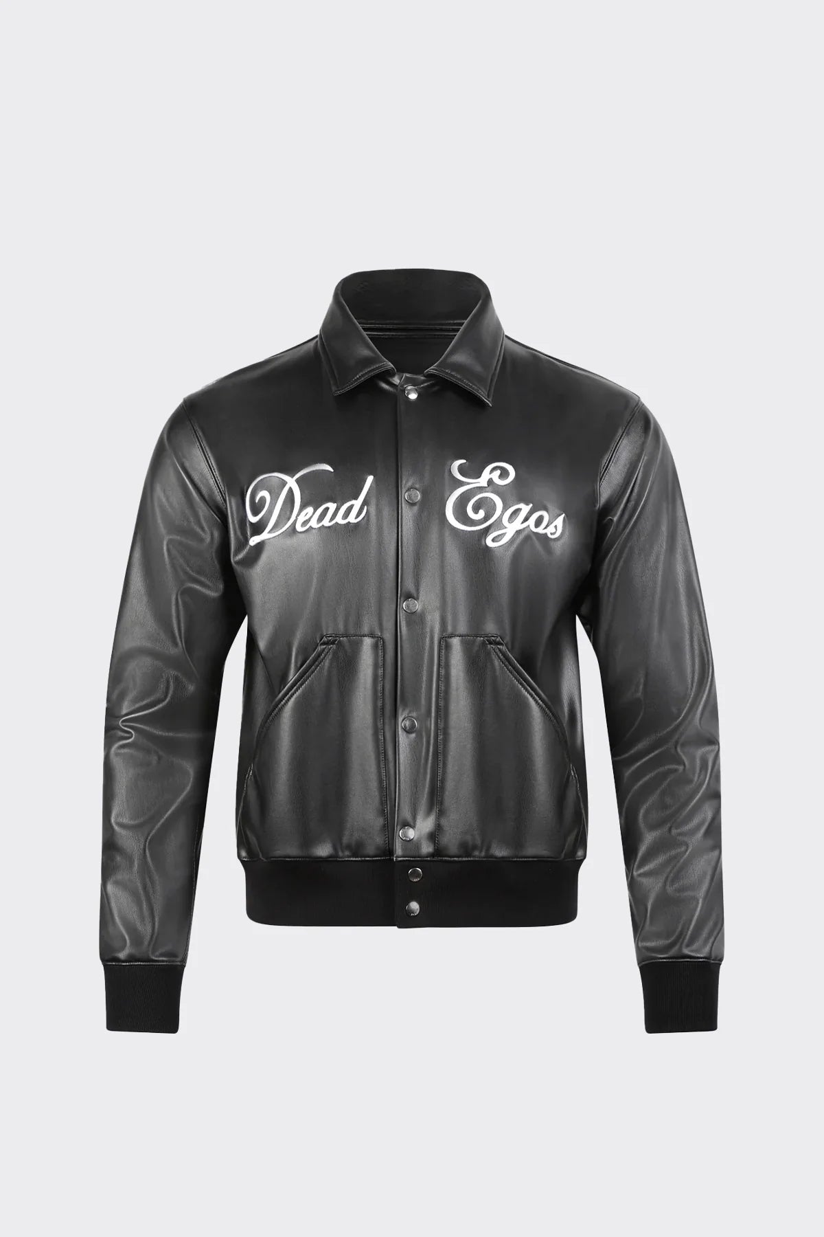 RTA VEGAN LEATHER BOMBER JACKET