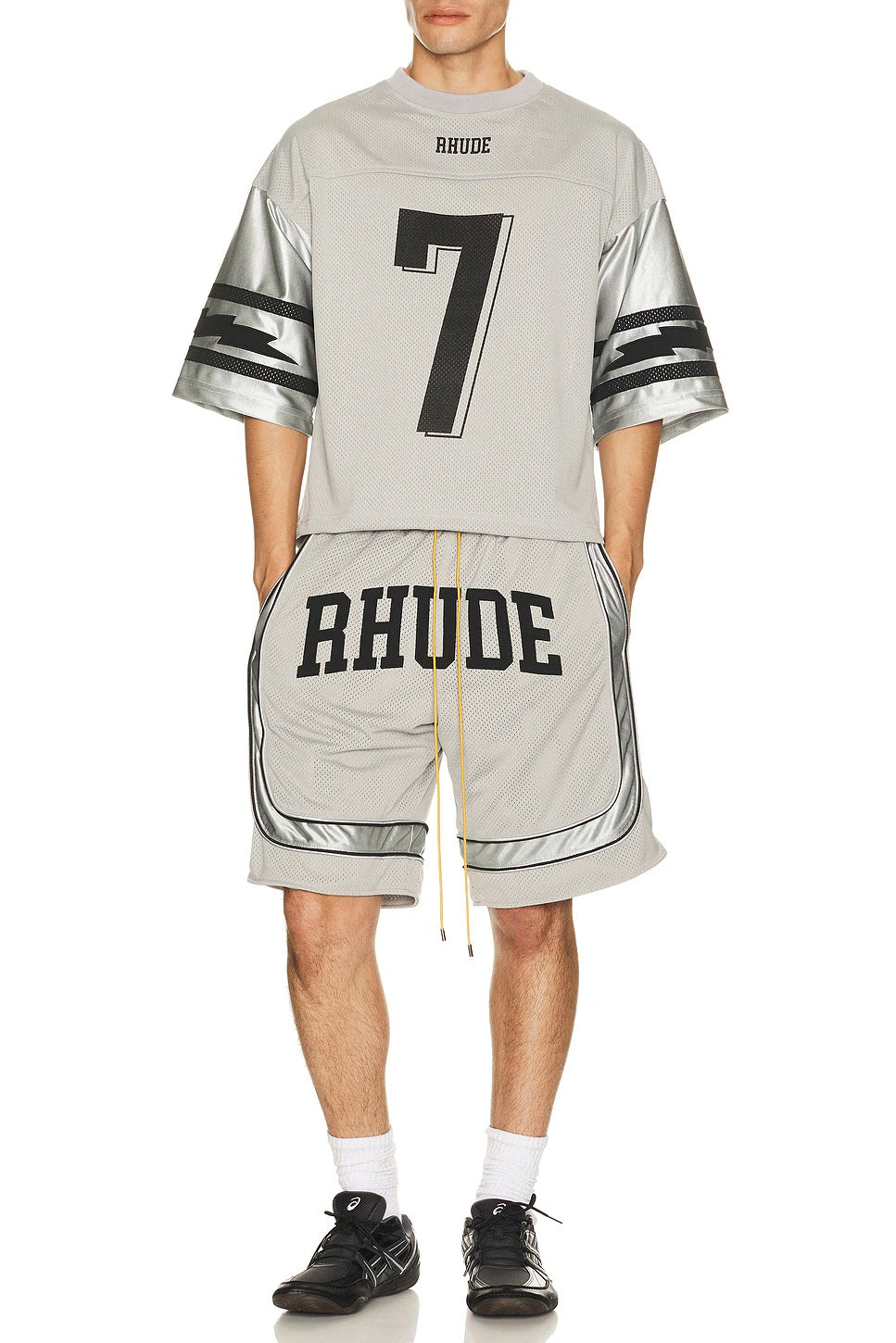 RHUDE LIGHTNING FOOTBALL JERSEY