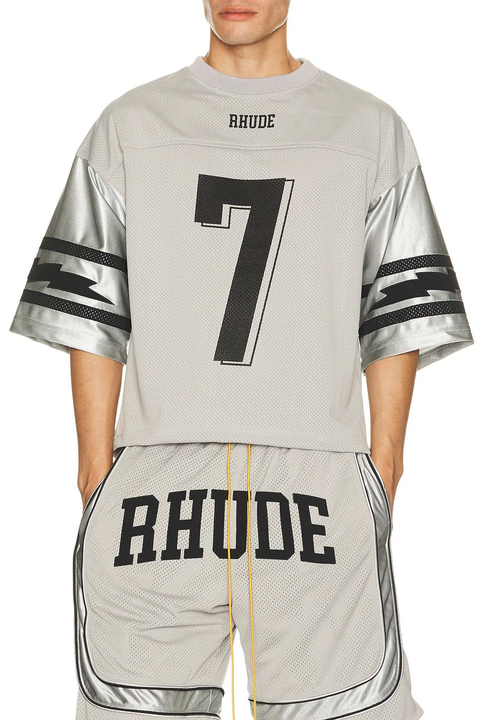 RHUDE LIGHTNING FOOTBALL JERSEY