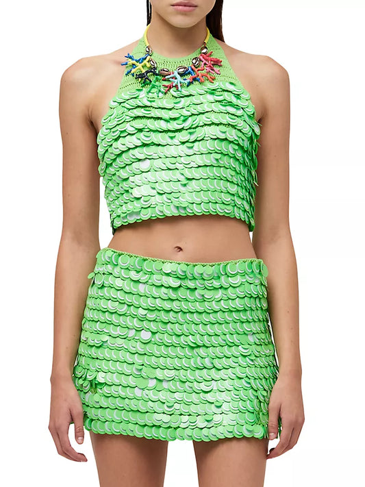 SIMON MILLER CANDY SEQUIN SKIRT