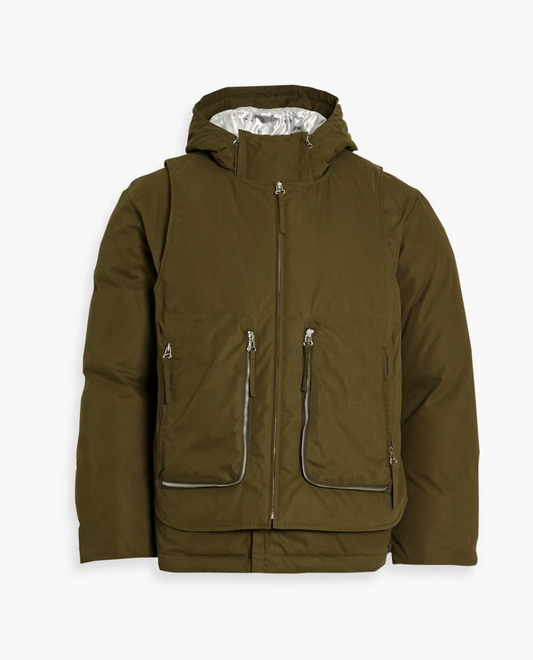 HELMUT LANG LAYERED DOWN JACKET