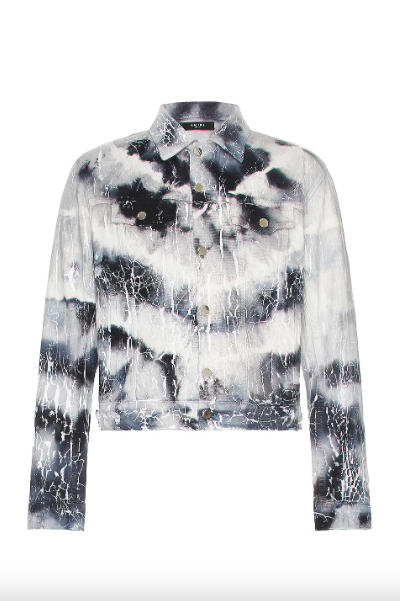 AMIRI CRACKED TIE DYE JACKET