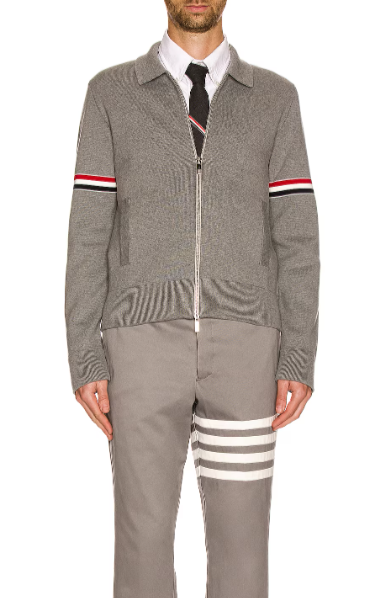 THOM BROWNE POLO BOMBER JACKET