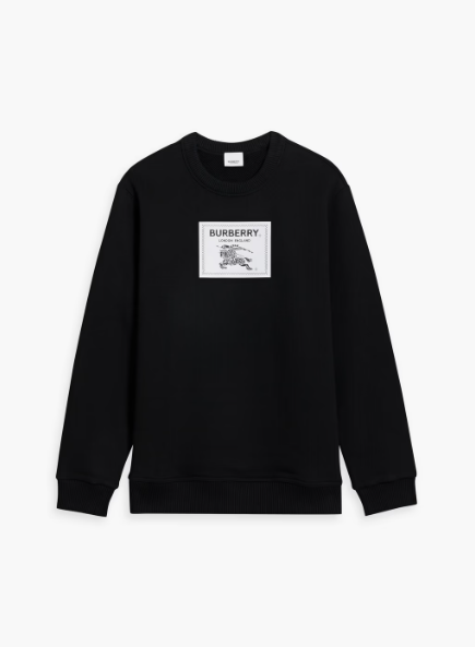 BURBERRY EQUESTRIAN LOGO SWEATSHIRT