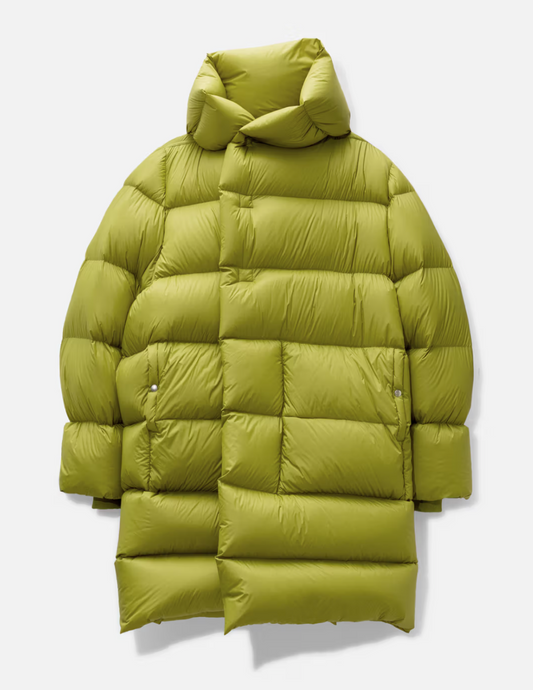 RICK OWENS HOODED PUFFER COAT