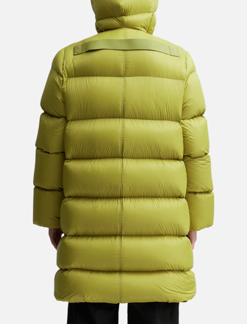 RICK OWENS HOODED PUFFER COAT