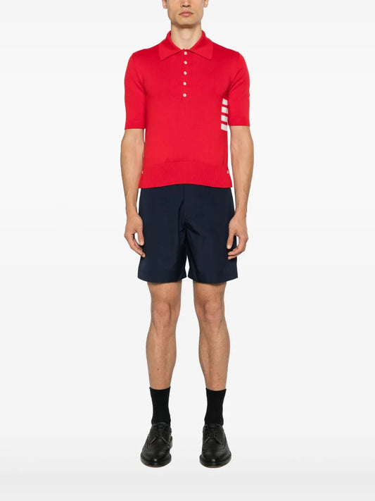 THOM BROWNE 4-BAR COLLAR POLO