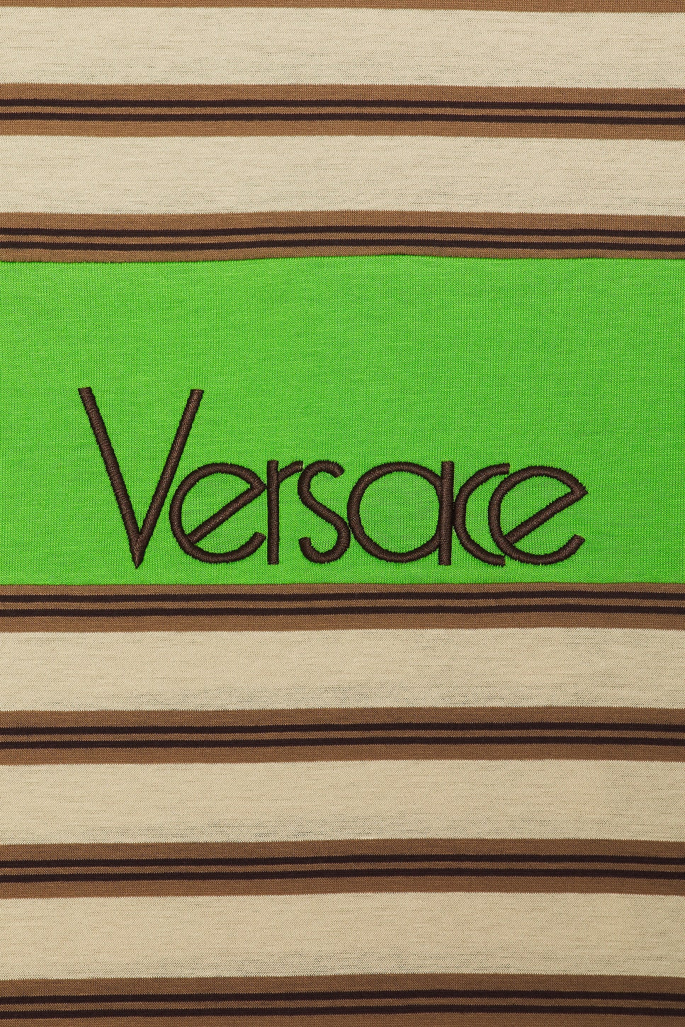 VERSACE POLO WITH VINTAGE LOGO EMBROIDERY