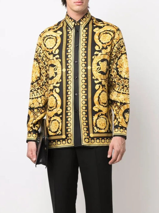 VERSACE BAROCCO SILK SHIRT