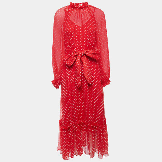 ZIMMERMANN SILK POLKA DOT DRESS