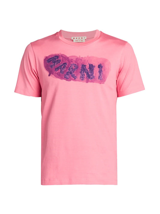 MARNI PAINT EFFECT T-SHIRT
