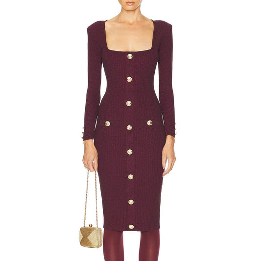 RETROFETE SADELLE KNIT DRESS