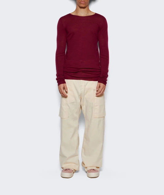 RICK OWENS SWEATER FUCHSIA