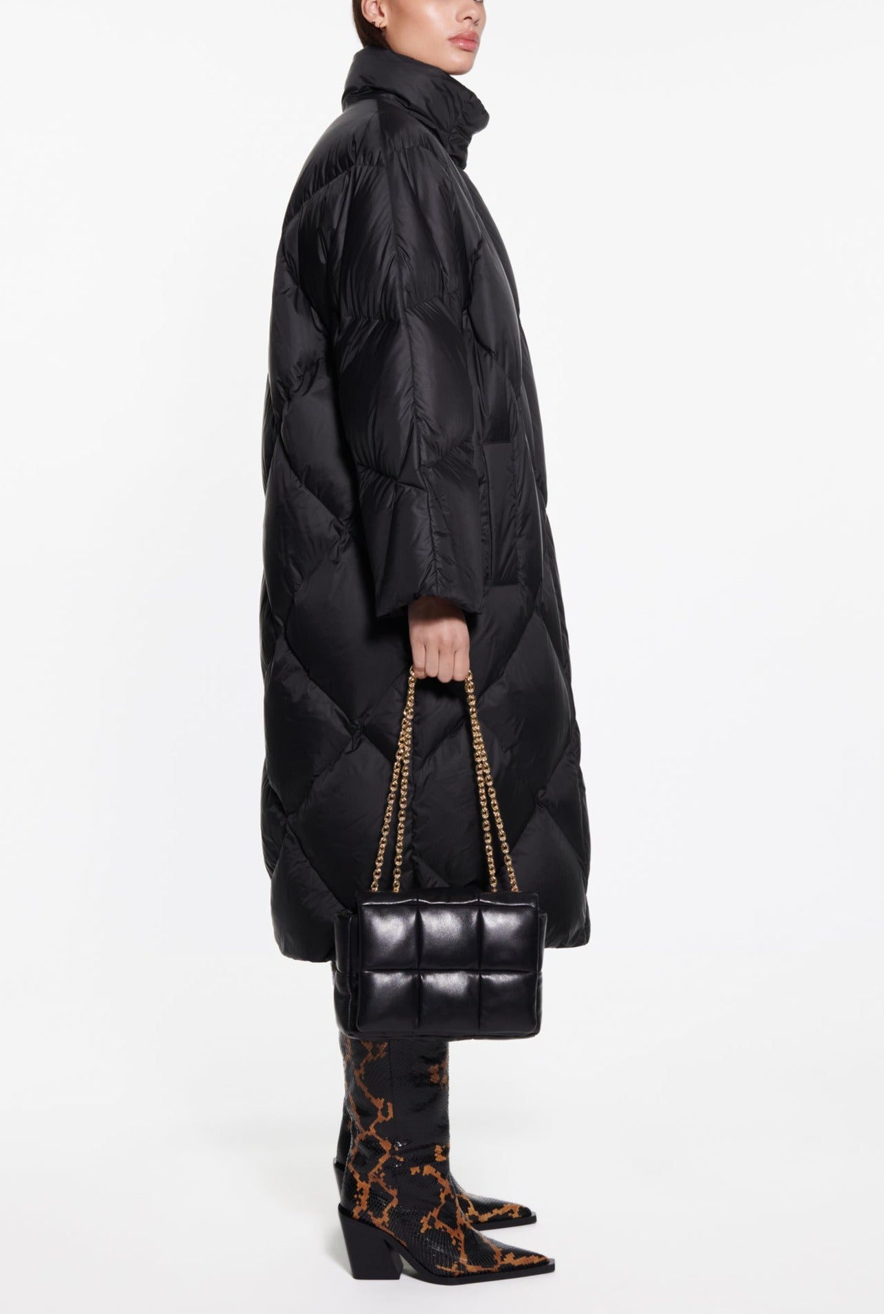 STAND STUDIO ANISSA QUILTED PUFFER COAT