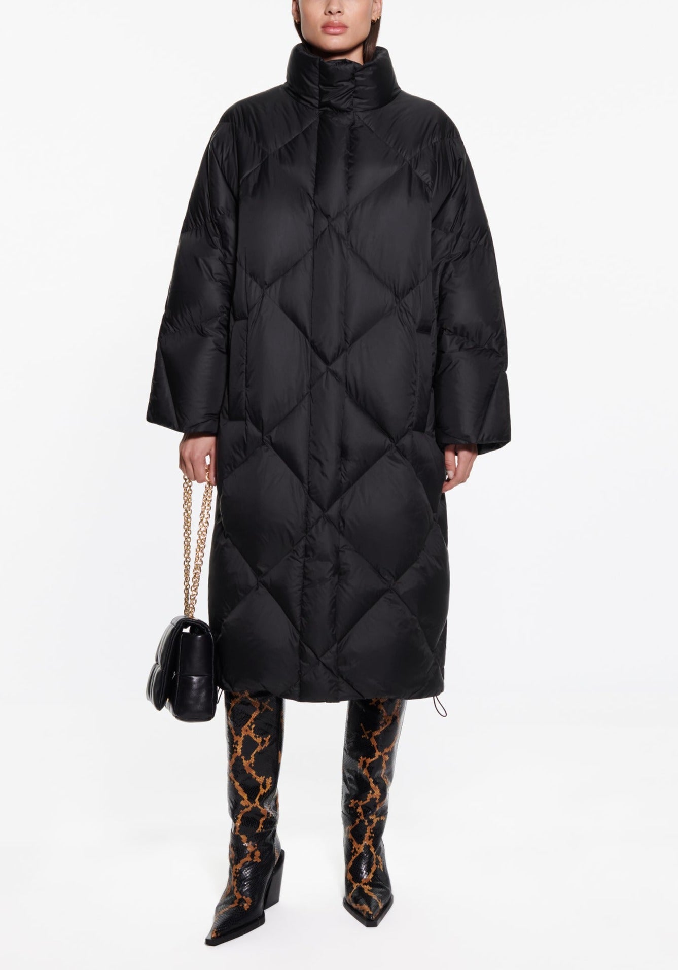 STAND STUDIO ANISSA QUILTED PUFFER COAT