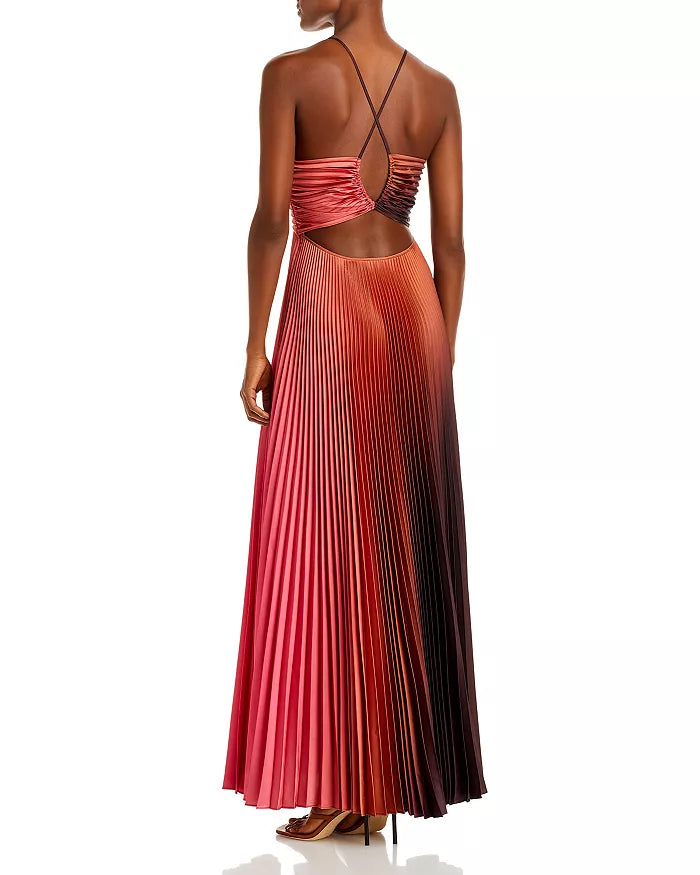 A.L.C. ARIYA PLEATED GOWN TheLuxeLend A.L.C. ARIYA PLEATED GOWN TheLuxeLend