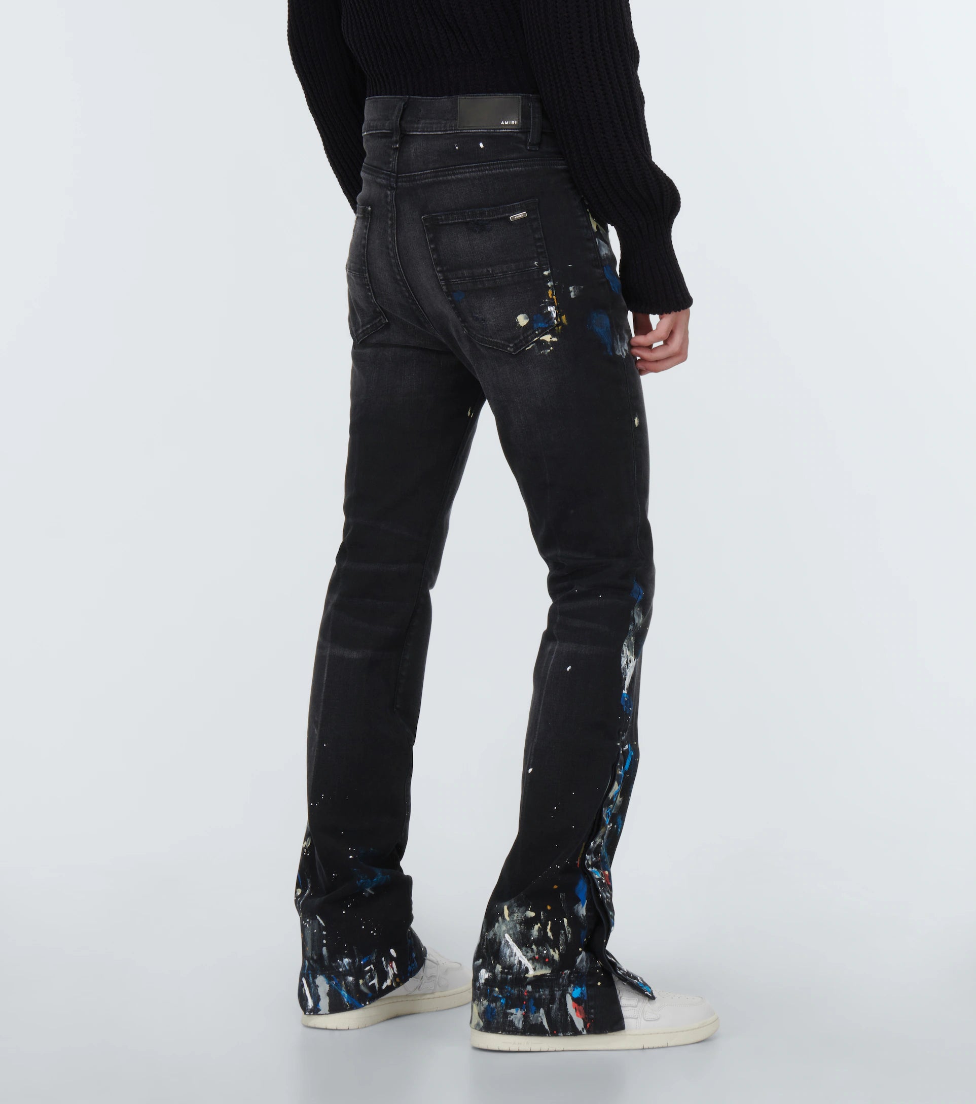 AMIRI PAINT SPLATTER FLARE JEANS – TheLuxeLend