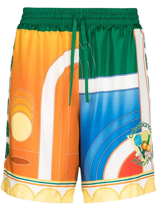 CASABLANCA REVE DE TENNIS SHORTS