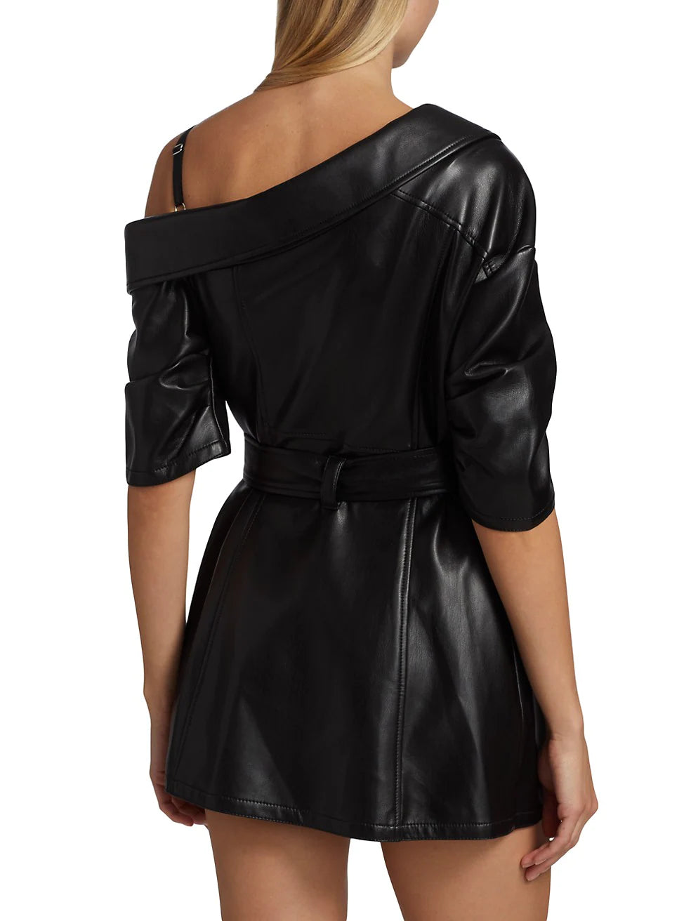 CINQ A SEPT LEATHER DRESS