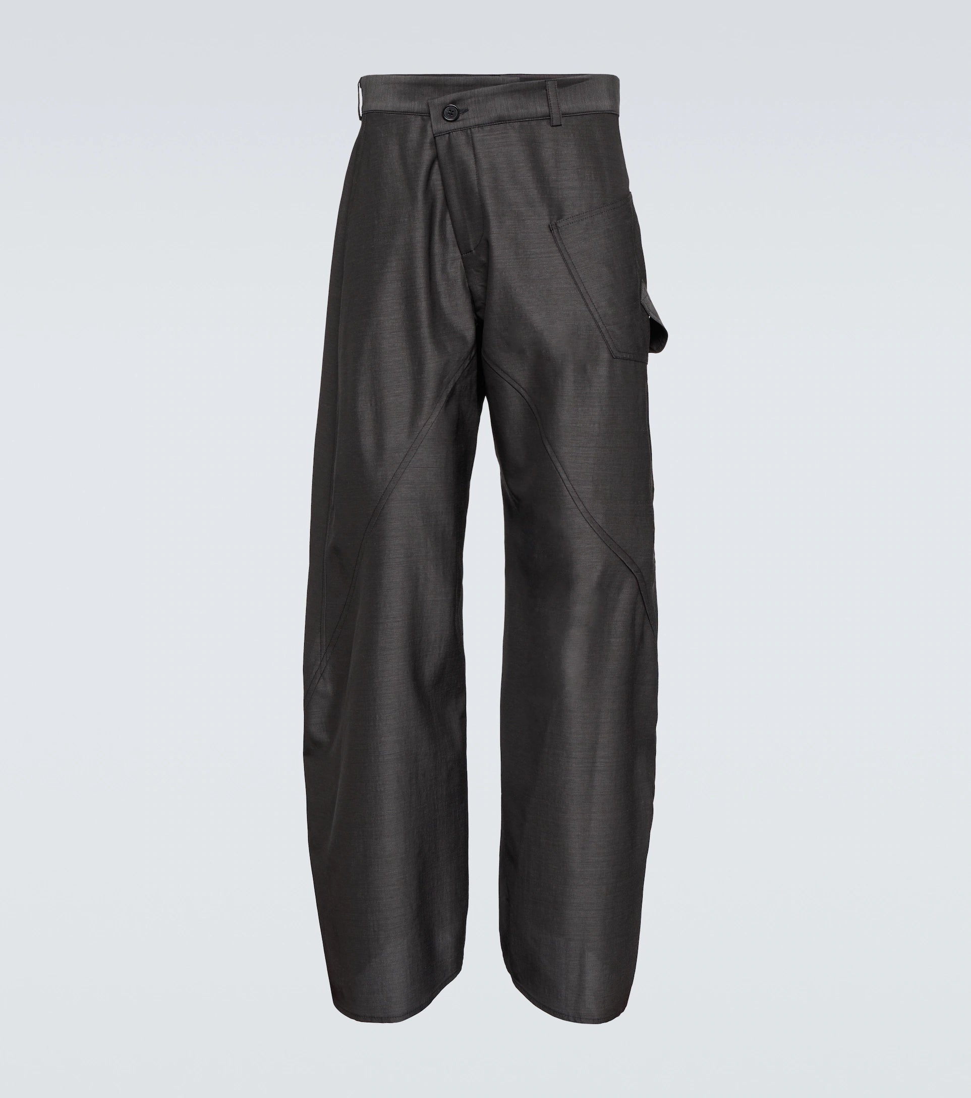 JW ANDERSON TWISTED WIDE-LEG PANTS