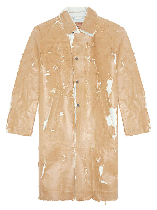 DIESEL DISTRESSED LONG JACKET