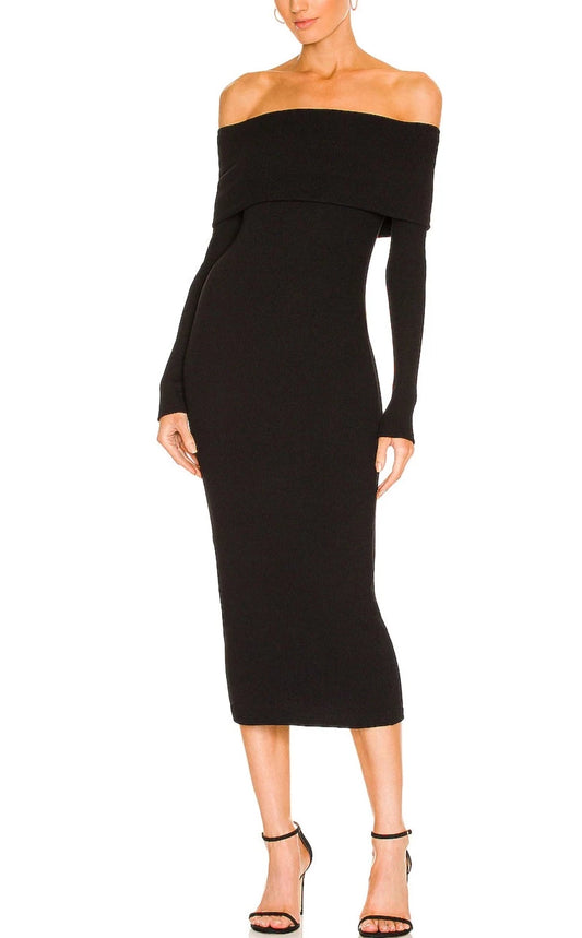 ENZA COSTA OFF THE SHOULDER DRESS