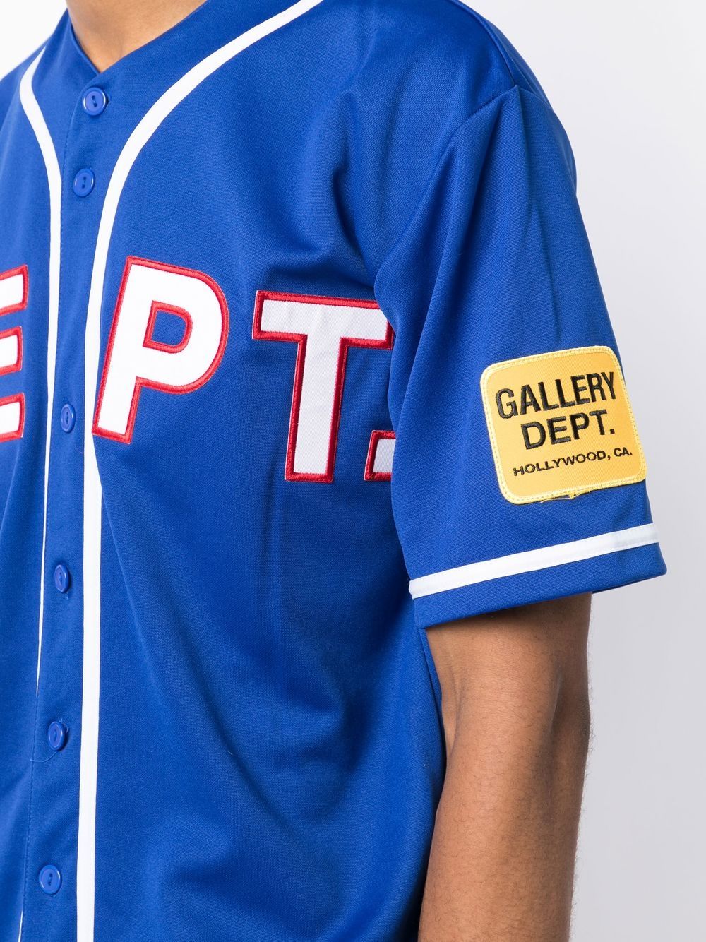 GALLERY DEPT ECHO PARK LOGO-PRINT MESH SHIRT