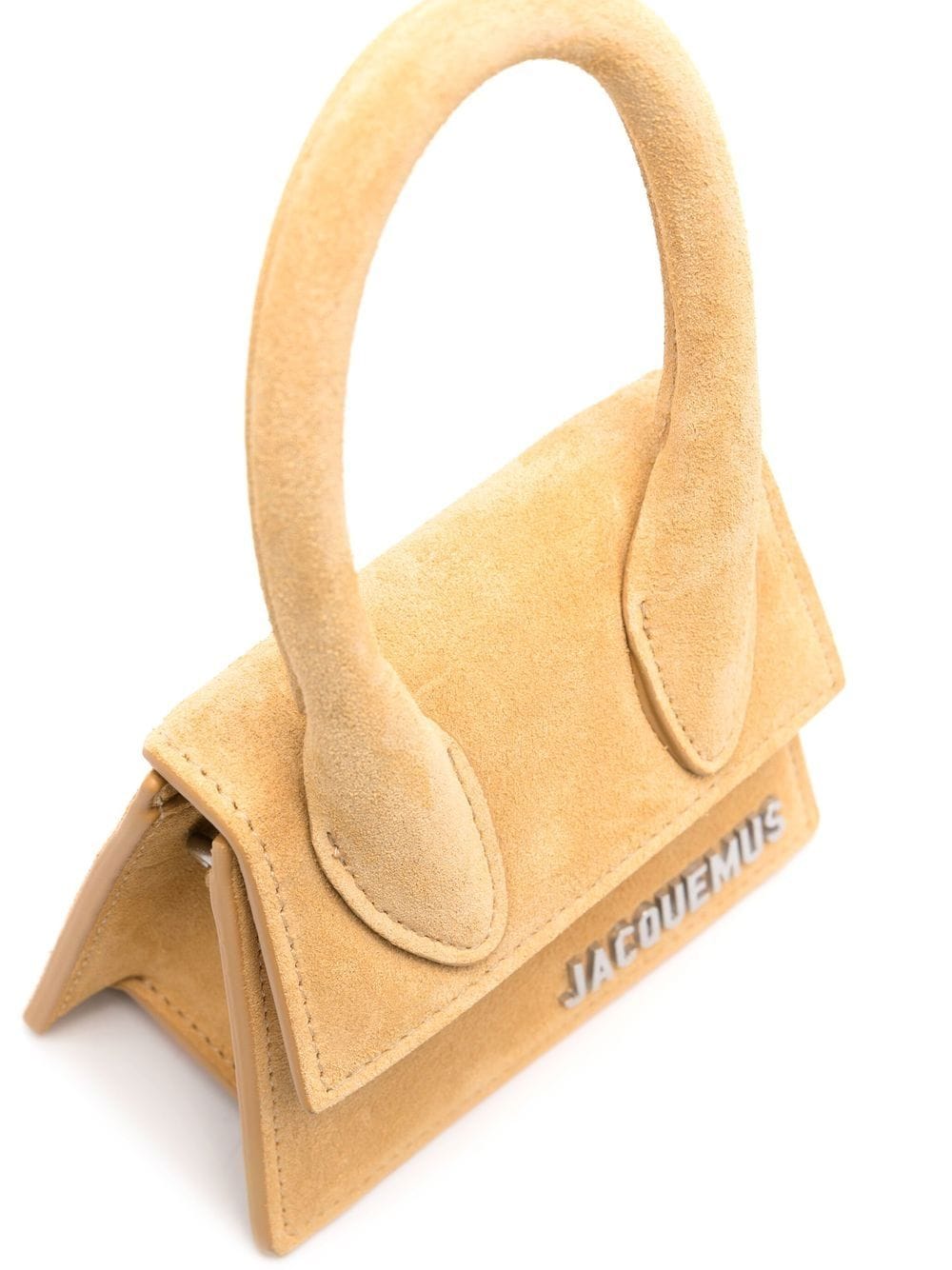 Jacquemus Yellow Suede Le Chiquito Bag