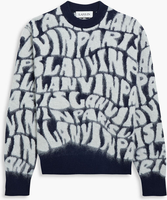LANVIN BRUSHED SWEATER DESIGNER CLOTHING RENTAL
